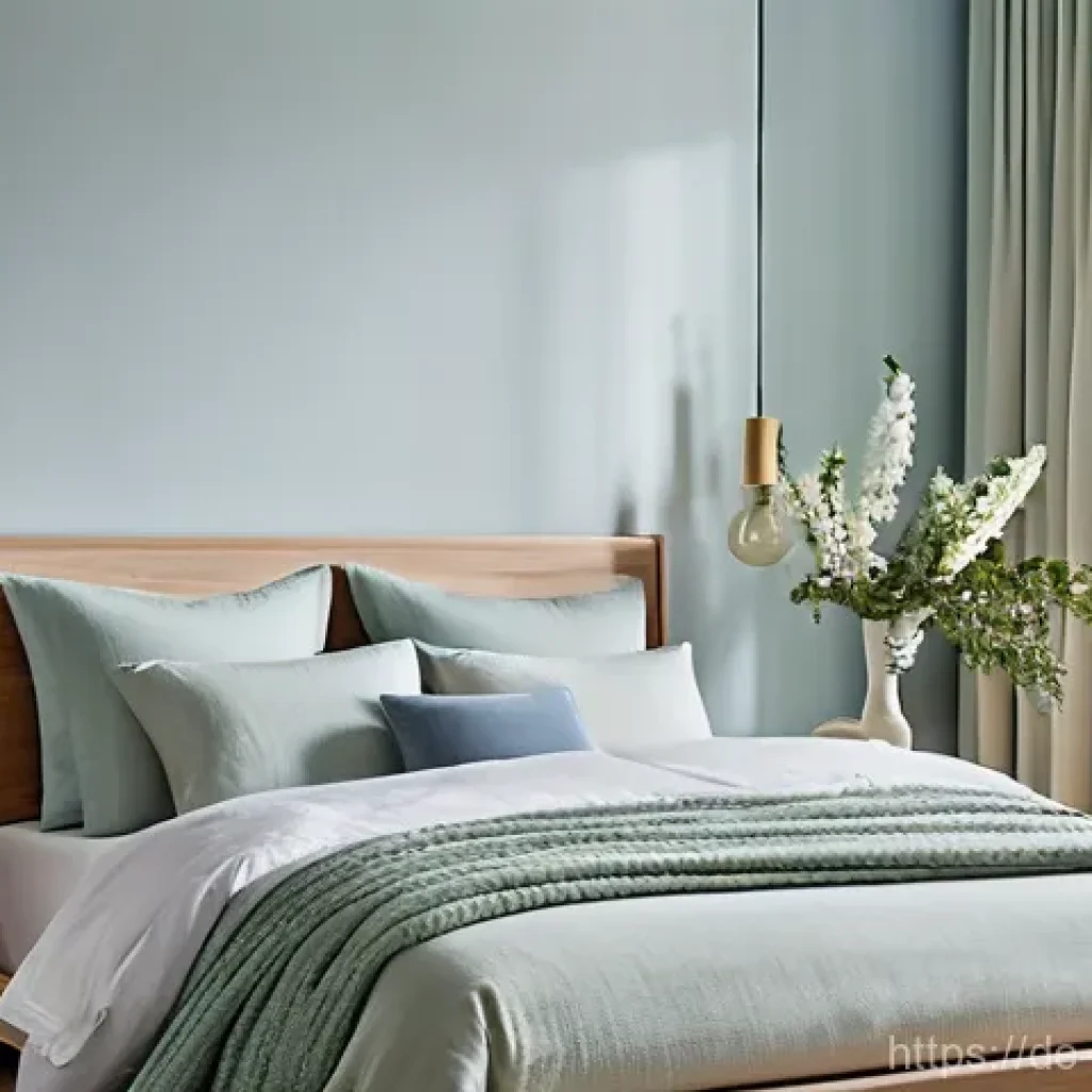 컬러테라피와 조화로운 생활 만들기 - **Prompt for a Serene Bedroom:**
A beautifully arranged bedroom designed for ultimate relaxation...